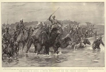 Alianci w Chinach - nowe doświadczenie dla francuskiego kontyngentu